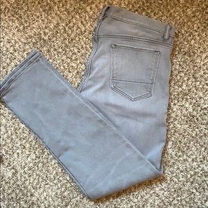 Light gray. Banana Republic Jeans